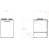 MODULO 2 FUOCHI BRABURA CT 60 ANTRACITE | Il Mondo del Barbecue MODULO 2 FUOCHI BRABURA CT 60 ANTRACITE | Il Mondo del Barbecue
