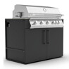 MODULO BARBECUE KC 120 BRABURA ANTRACITE| Il Mondo del Barbecue