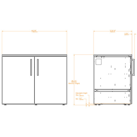 MODULO BRABURA KC 120 PER BARBECUE BOX-Q DROP-IN ANTRACITE | Il Mondo del Barbecue