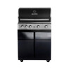 MODULAR TOP LINE ALLGRILL CHEF L-BLACK CON GRIGLIA INOX| Il Mondo del Barbecue MODULAR TOP LINE ALLGRILL CHEF L-BLACK CON GRIGLIA INOX| Il Mondo del Barbecue