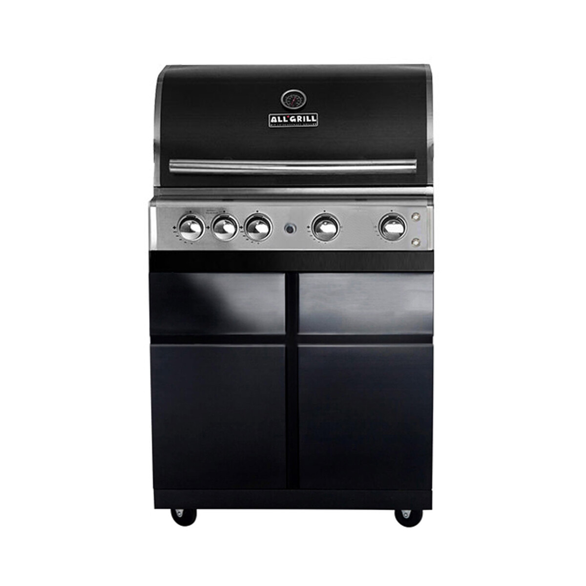 MODULAR TOP LINE ALLGRILL CHEF L-BLACK CON GRIGLIA INOX| Il Mondo del Barbecue