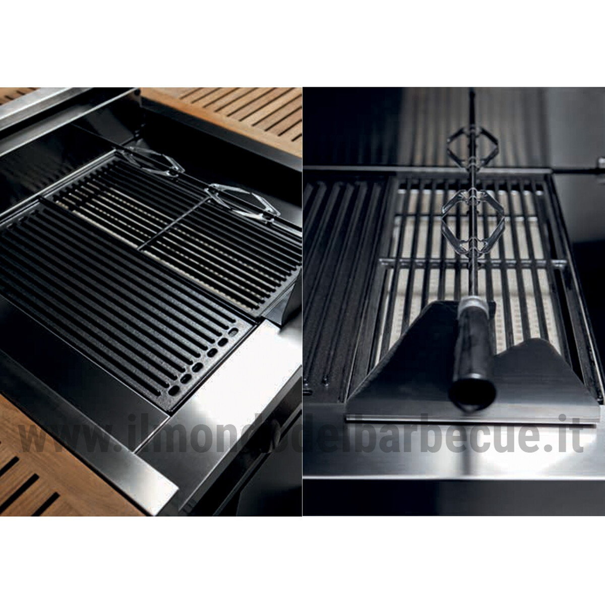 STEEL GREEN 70 BARBECUE I7C-2
