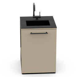 MODULO LAVELLO BRABURA CT 60 BIANCO PERLA | Il Mondo del Barbecue