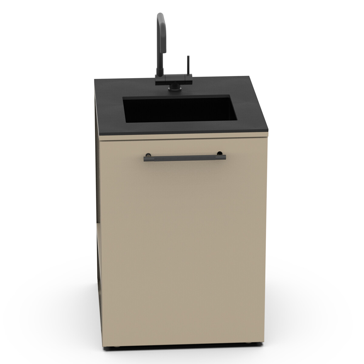 MODULO LAVELLO BRABURA CT 60 BIANCO PERLA | Il Mondo del Barbecue