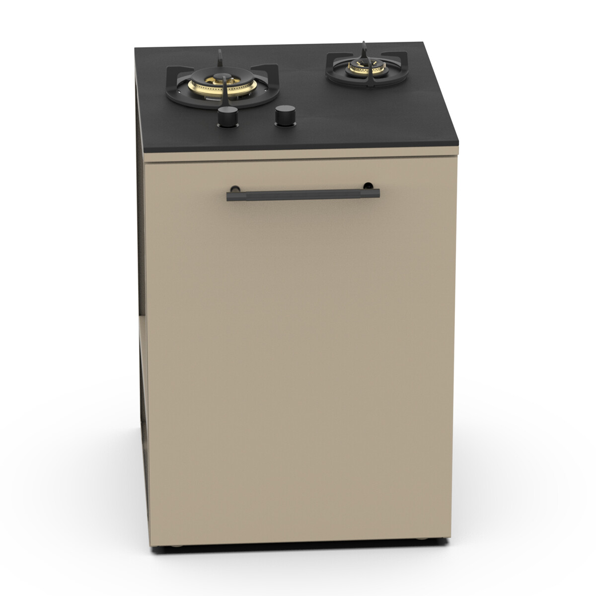 MODULO 2 FUOCHI BRABURA CT 60 BIANCO PERLA | Il Mondo del Barbecue