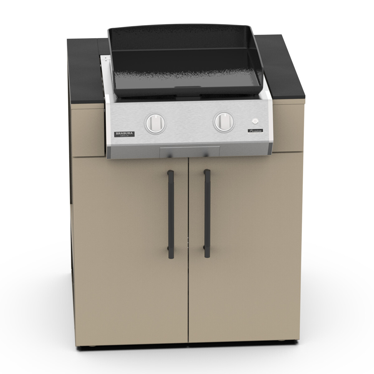 MODULO KC 80 PER PLANCHA CLASS 20 BRABURA BIANCO PERLA| Il Mondo del Barbecue