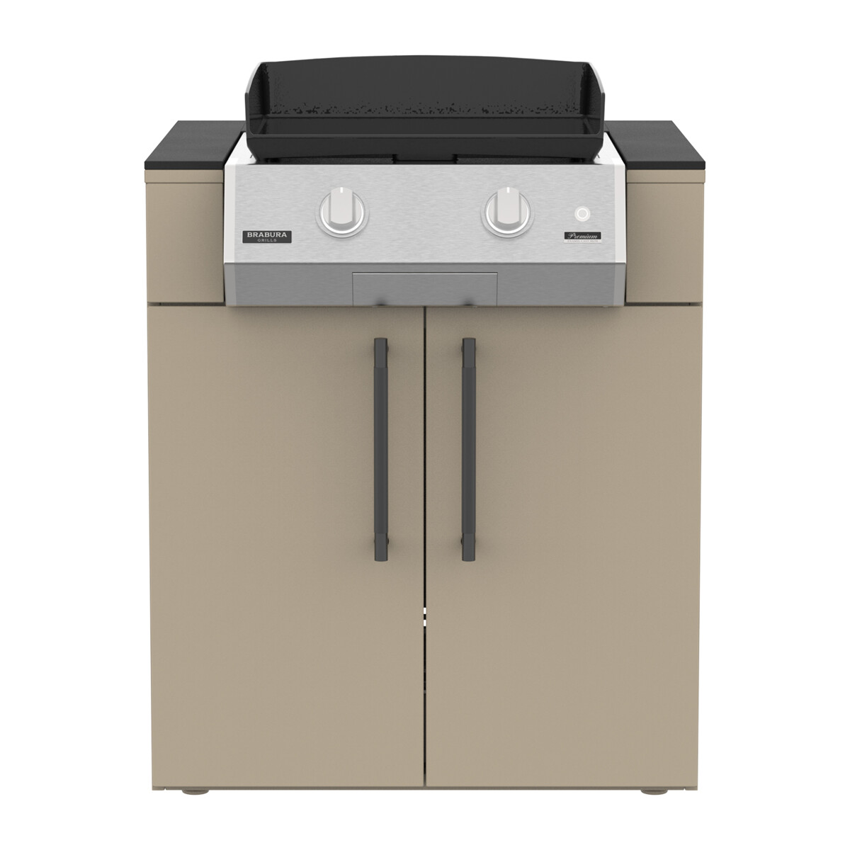 MODULO KC 80 PER PLANCHA CLASS 20 BRABURA BIANCO PERLA| Il Mondo del Barbecue