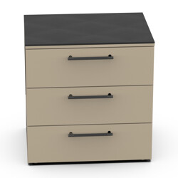 MODULO CASSETTIERA BRABURA CT 90 BIANCO PERLA | Il Mondo del Barbecue