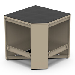 MODULO ANGOLARE BRABURA CT 90 BIANCO PERLA | Il Mondo del Barbecue