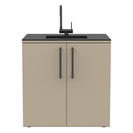 MODULO LAVELLO BRABURA CT 90 BIANCO PERLA | Il Mondo del Barbecue