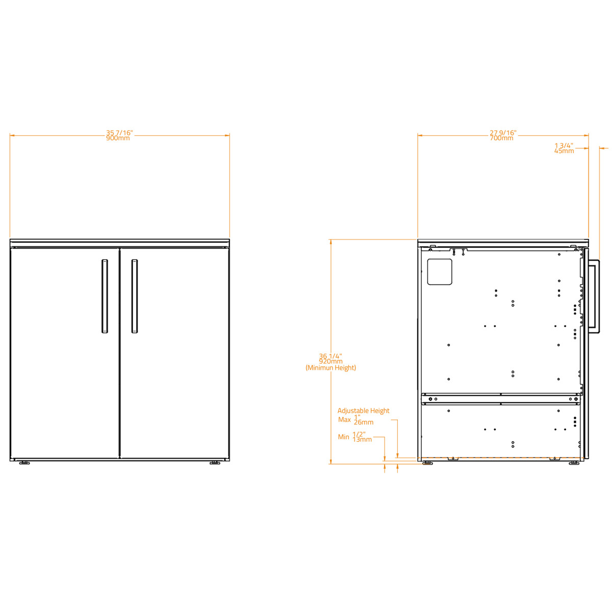 MODULO FORNO PIZZA BRABURA CT 90 BIANCO PERLA | Il Mondo del Barbecue