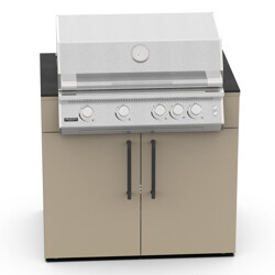 MODULO BARBECUE KC 100 BRABURA BIANCO PERLA| Il Mondo del Barbecue