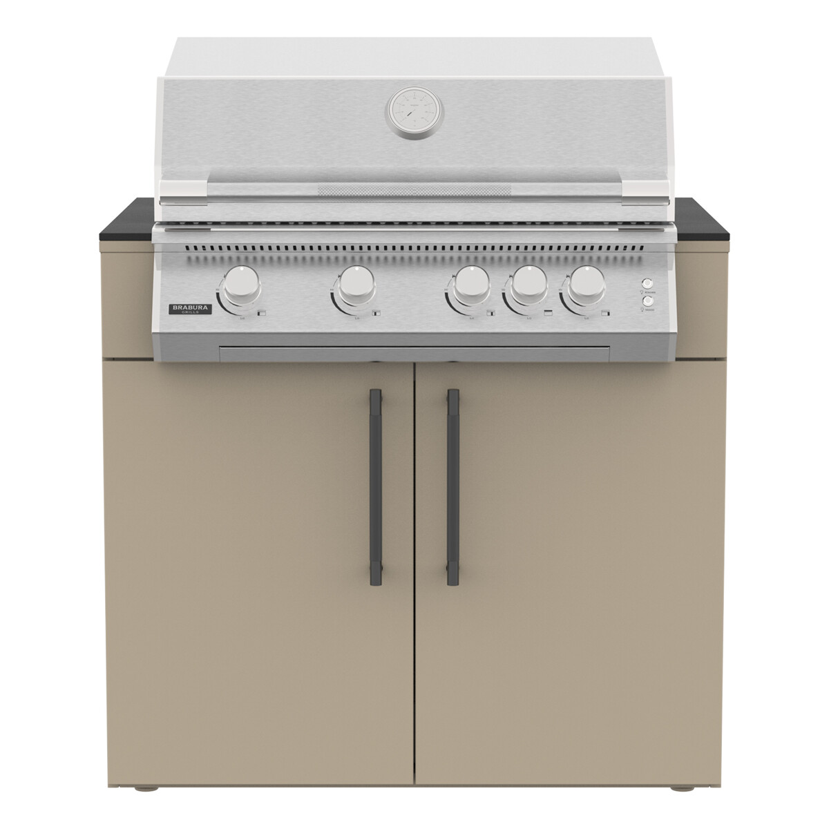 MODULO BARBECUE KC 100 BRABURA BIANCO PERLA| Il Mondo del Barbecue