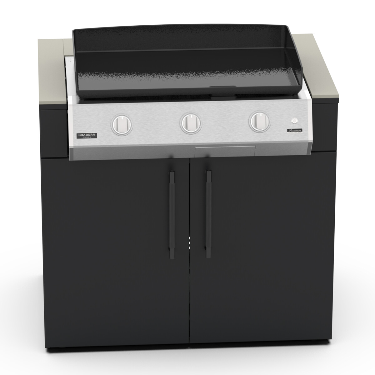 MODULO KC 100 PER PLANCHA CLASS 30 BRABURA ANTRACITE| Il Mondo del Barbecue