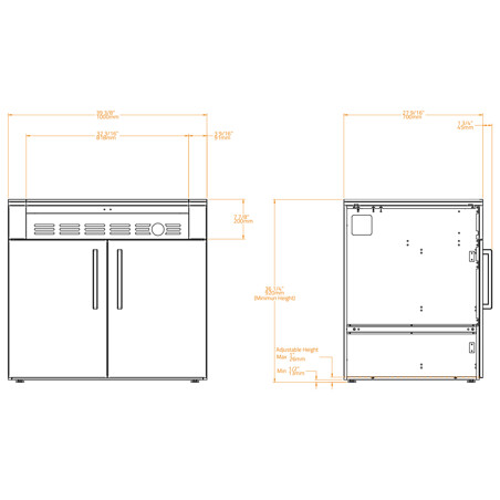 MODULO KC 100 PER PLANCHA CLASS 30 BRABURA BIANCO PERLA | Il Mondo del Barbecue