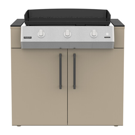 MODULO KC 100 PER PLANCHA CLASS 30 BRABURA BIANCO PERLA | Il Mondo del Barbecue