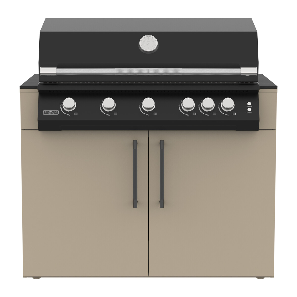 MODULO BARBECUE KC 120 BRABURA BIANCO PERLA| Il Mondo del Barbecue