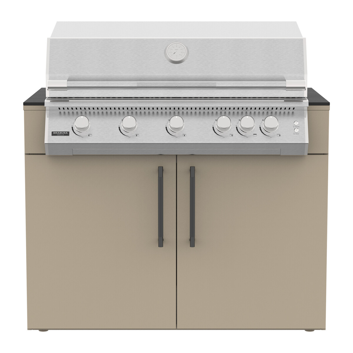 MODULO BARBECUE KC 120 BRABURA BIANCO PERLA| Il Mondo del Barbecue