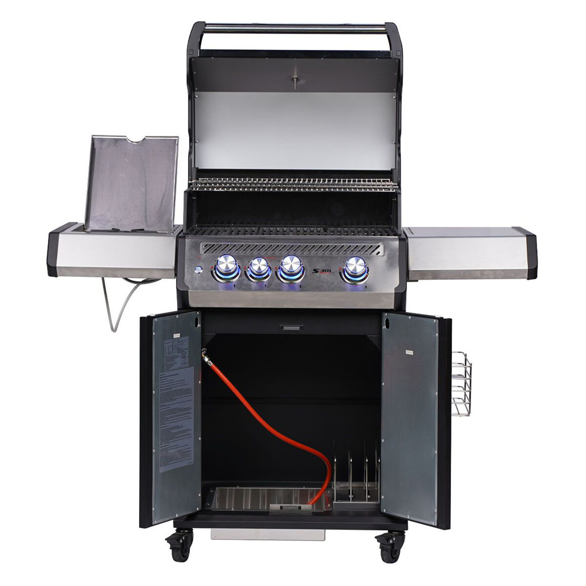 BARBECUE A GAS SANTOS S-318 PRO INOX Santos Barbecue a gas | Il Mondo Del Barbecue