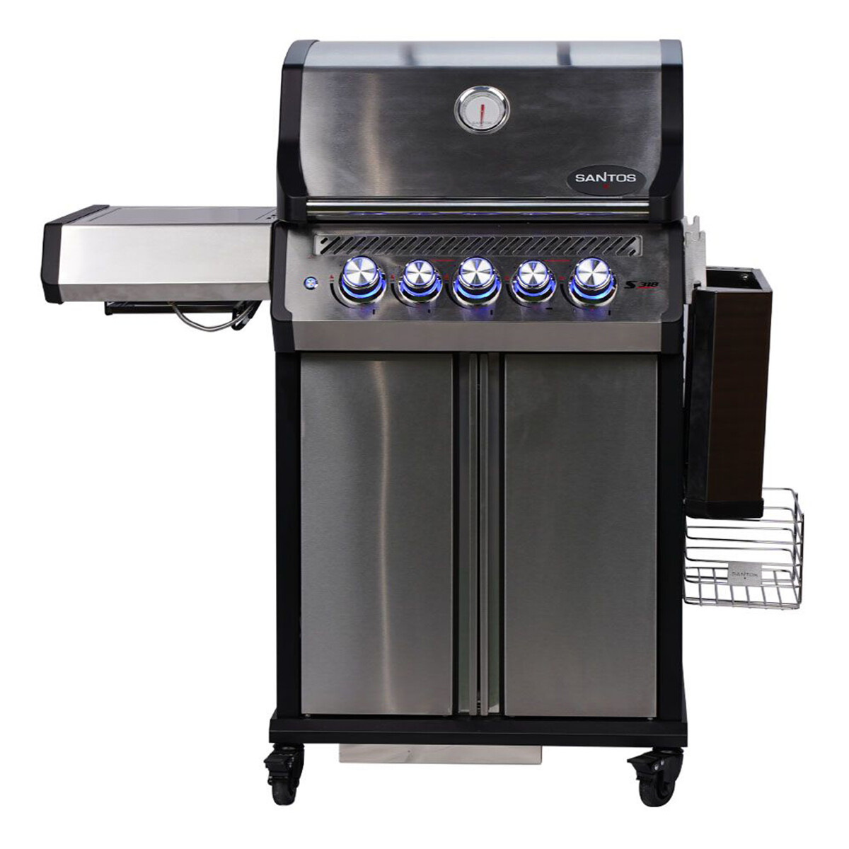 BARBECUE A GAS SANTOS S-318 PRO INOX Santos Barbecue a gas | Il Mondo Del Barbecue