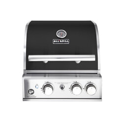 ALLGRILL CHEF S BLACK BUILT-IN CON AIR SYSTEM AllGrill Barbecue a gas | Il Mondo Del Barbecue