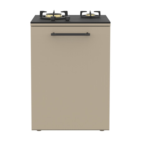 MODULO 2 FUOCHI BRABURA CT 60 BIANCO PERLA | Il Mondo del Barbecue
