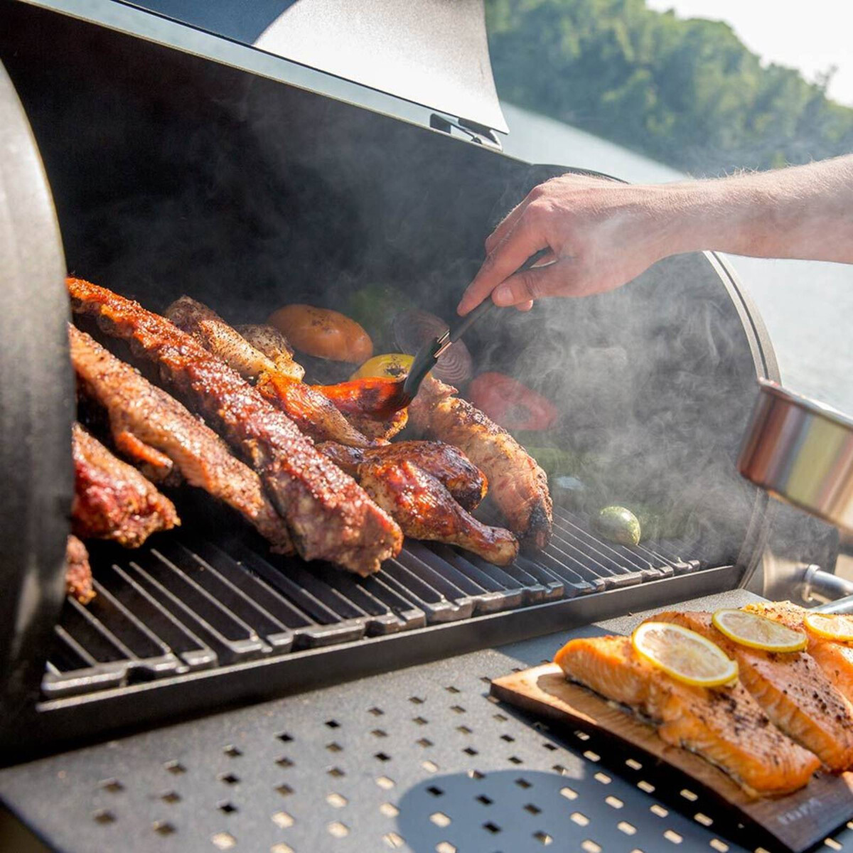 BARBECUE OFFSET 500 BROIL KING