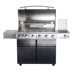 BARBECUE A GAS ALLGRILL CHEF XL BLACK STEAKZONE