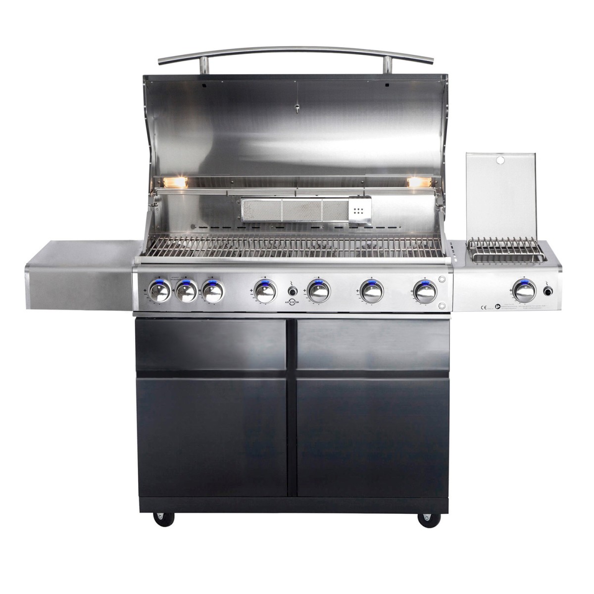 BARBECUE A GAS ALLGRILL CHEF XL BLACK STEAKZONE