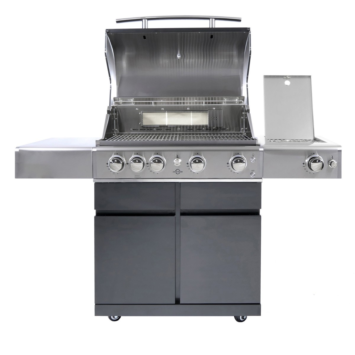 BARBECUE A GAS ALLGRILL CHEF L BLACK STEAKZONE AllGrill Barbecue a gas | Il Mondo Del Barbecue
