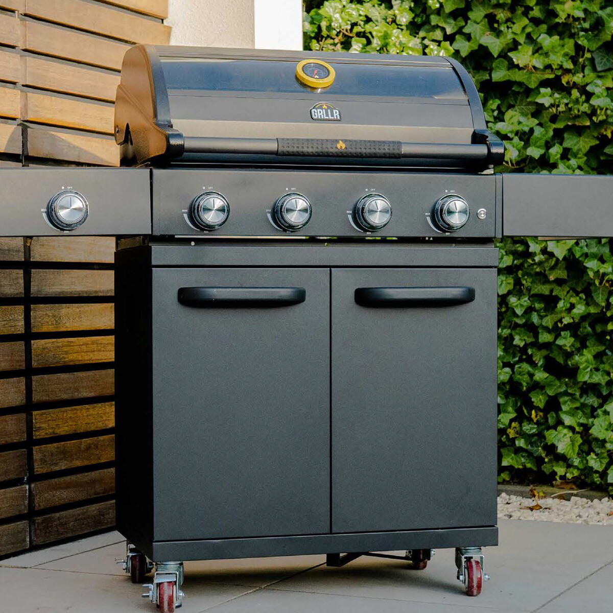 BARBECUE A GAS GRLLR PRIME G4S 4 FUOCHI METANO | Il Mondo del Barbecue