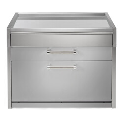 STEEL PIANO DI LAVORO INOX 120CM G12C-P