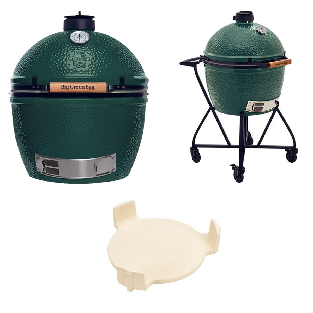BIG GREEN EGG XLARGE Ø 61 CM PACCHETTO STARTER Big Green Egg Barbecue a carbone | Il Mondo Del Barbecue