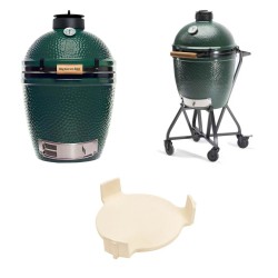 BIG GREEN EGG MEDIUM Ø 38 CM PACCHETTO STARTER Big Green Egg Barbecue a carbone | Il Mondo Del Barbecue