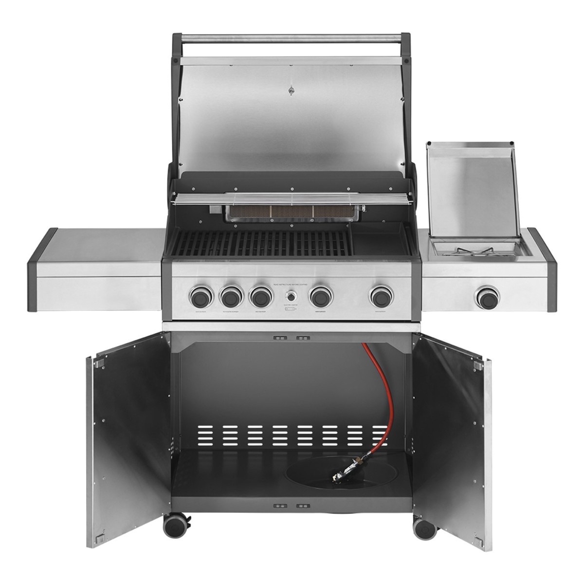 GRANDPRO PRO ELITE CON CARRELLO GPL Barbecue a gas | Il Mondo Del Barbecue