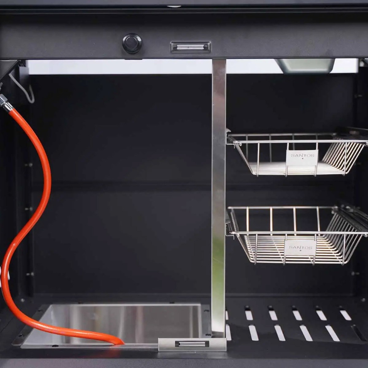 BARBECUE A GAS SANTOS S-418 PRO BLACK MATTE Santos Barbecue a gas | Il Mondo Del Barbecue