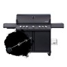 BARBECUE A GAS SANTOS S-518 PRO BLACK MATTE Santos Barbecue a gas | Il Mondo Del Barbecue BARBECUE A GAS SANTOS S-518 PRO BLACK MATTE Santos Barbecue a gas | Il Mondo Del Barbecue