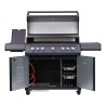 BARBECUE A GAS SANTOS S-518 PRO BLACK MATTE Santos Barbecue a gas | Il Mondo Del Barbecue BARBECUE A GAS SANTOS S-518 PRO BLACK MATTE Santos Barbecue a gas | Il Mondo Del Barbecue