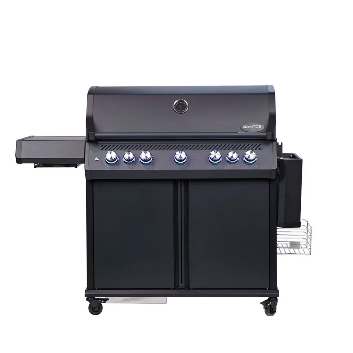 BARBECUE A GAS SANTOS S-518 PRO BLACK MATTE Santos Barbecue a gas | Il Mondo Del Barbecue