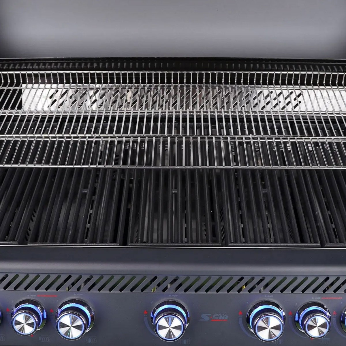 BARBECUE A GAS SANTOS S-518 PRO BLACK MATTE Santos Barbecue a gas | Il Mondo Del Barbecue