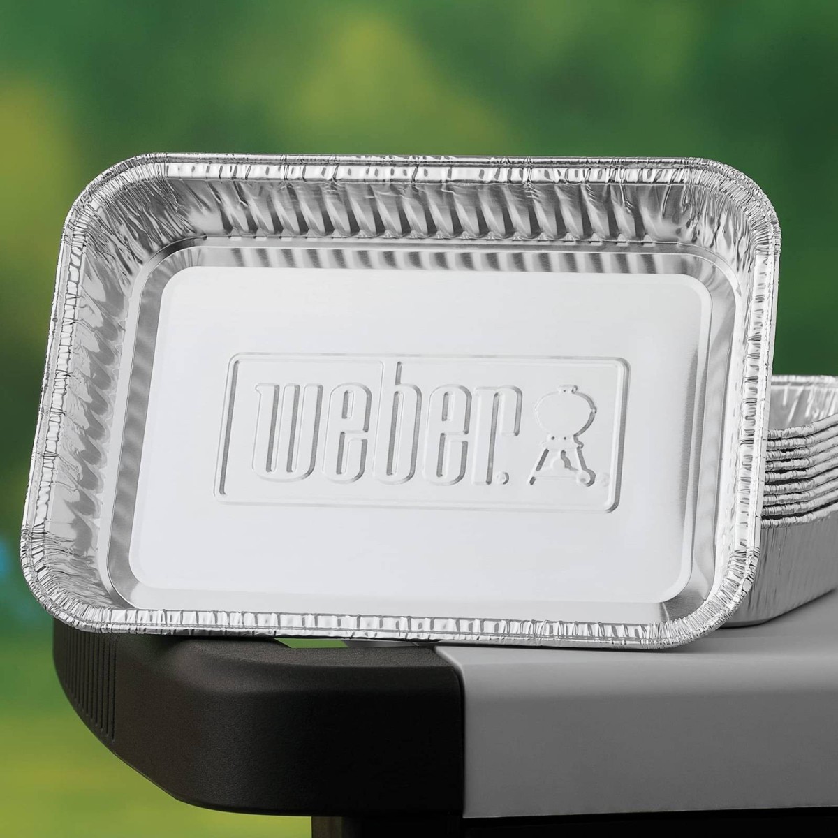 VASCHETTE IN ALLUMINIO WEBER PER BARBECUE A GAS VASCHETTE IN ALLUMINIO WEBER PER BARBECUE A GAS