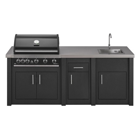 CUCINA DA ESTERNO GRANDPRO ALUKITCHEN CON BBQ MAXIM E LAVELLO