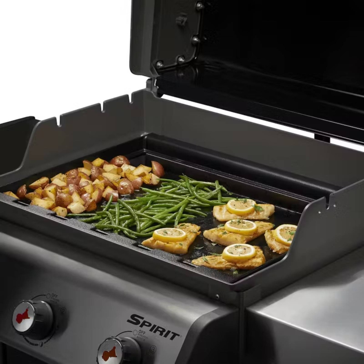 PIASTRA IN GHISA FULL SIZE WEBER PER BARBECUE SPIRIT 300 SERIES PIASTRA IN GHISA FULL SIZE WEBER PER BARBECUE SPIRIT 300 SERIES