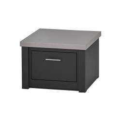 GRANDPRO ALUKITCHEN MODULO KAMADO ANTRACITE CON CASSETTO