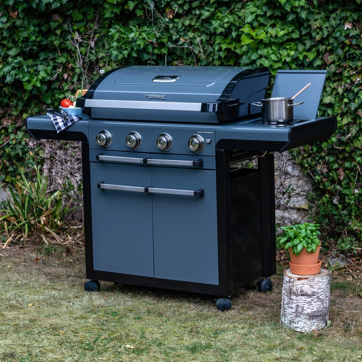 BARBECUE A GAS 4 SERIES PREMIUM S DUAL GAS BUNDLE| Il Mondo Del Barbecue