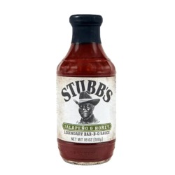 STUBB'S JALAPENO & HONEY BAR-B-Q SAUCE Salse e Rub | Il Mondo Del Barbecue