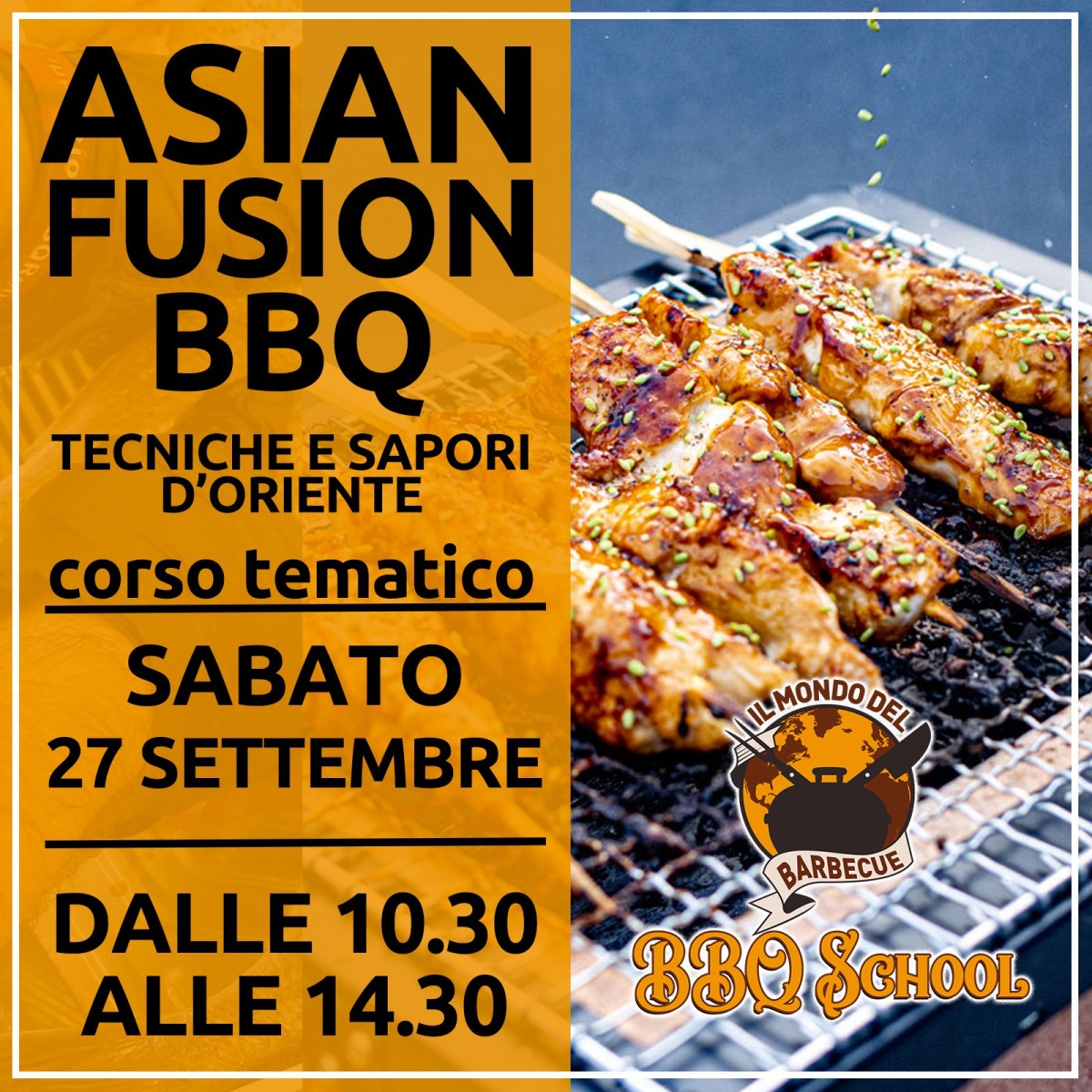 CORSO BBQ TEMATICO - ASIAN FUSION BBQ - 27 SETTEMBRE | Il Mondo Del Barbecue CORSO BBQ TEMATICO - ASIAN FUSION BBQ - 27 SETTEMBRE | Il Mondo Del Barbecue