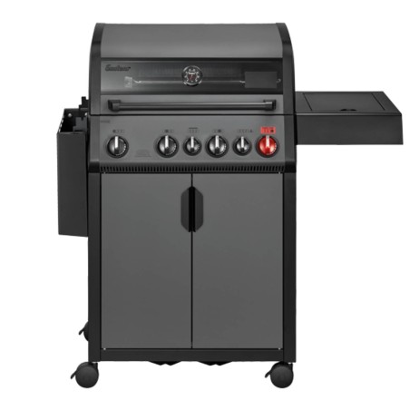 Griglia Switch Grid Enders Per Barbecue A Gas - Ghisa Smaltata, Per Chicago 4 K, Nero - Foto 11