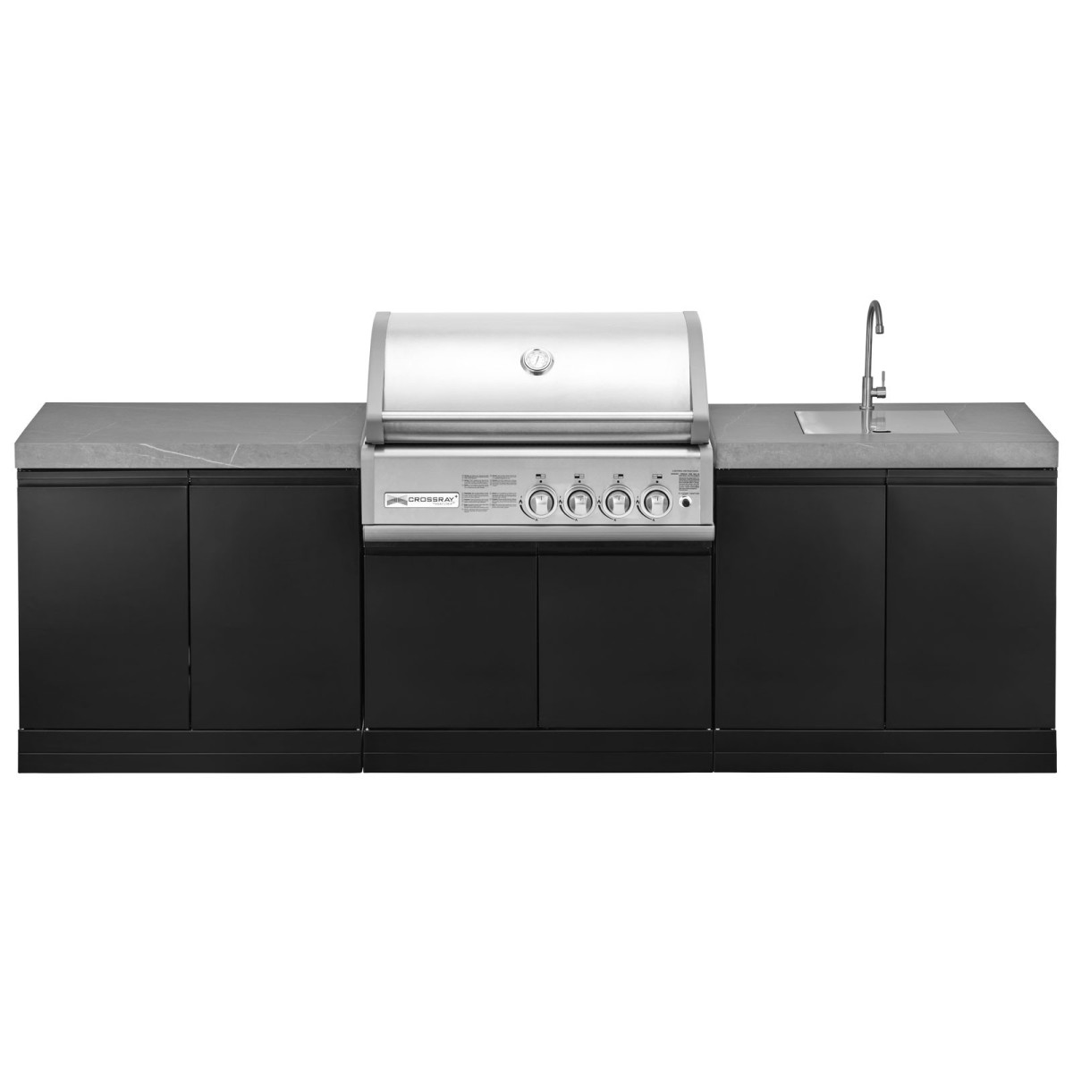 CUCINA DA ESTERNO GRANDPRO CROSSRAY 272 CON LAVELLO Cucine da esterno | Il Mondo Del Barbecue