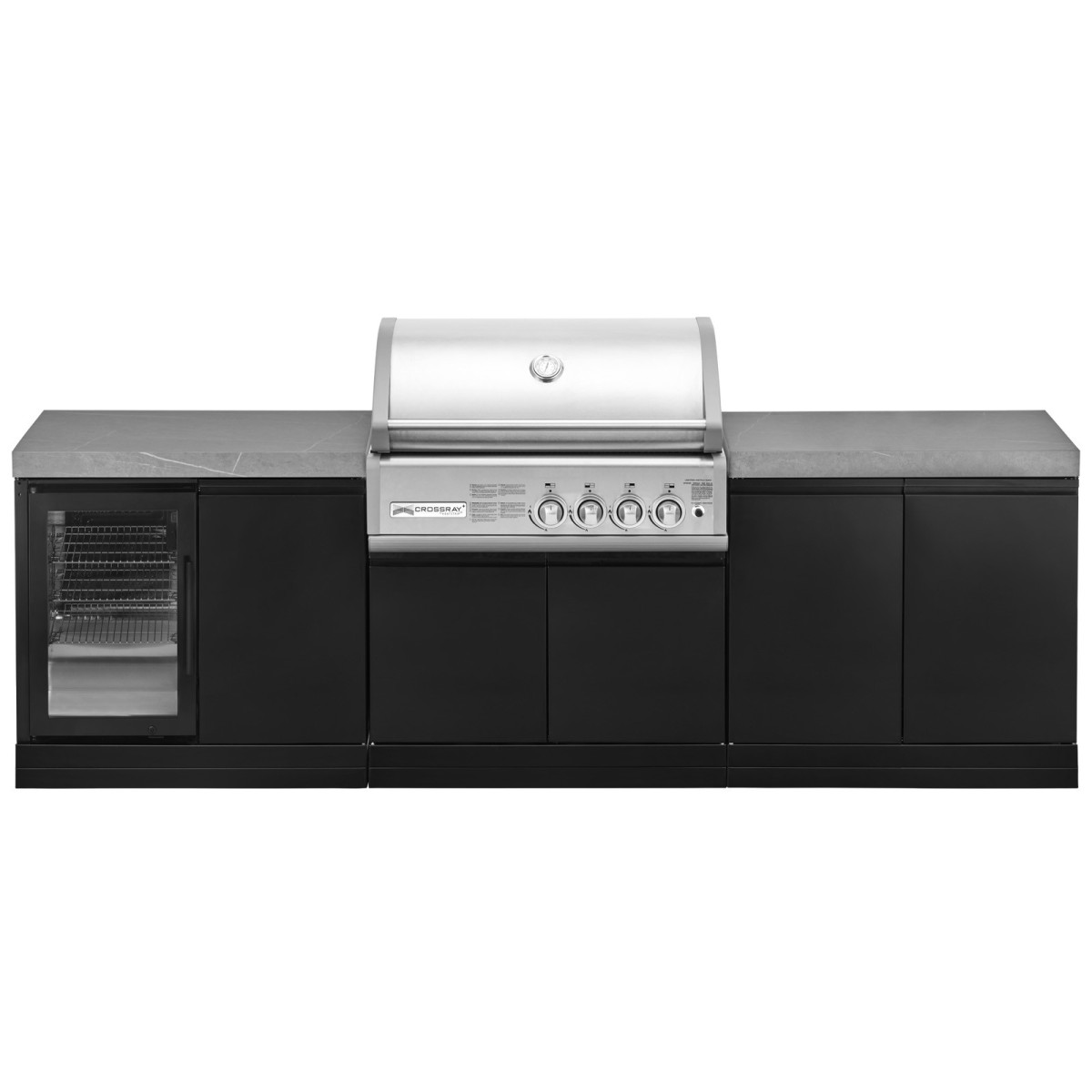 CUCINA DA ESTERNO GRANDPRO CROSSRAY 272 CON FRIGORIFERO Cucine da esterno | Il Mondo Del Barbecue